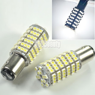 2pcs 120 LED 3528 SMD 1157 BAY15D Car Stop Brake Turn Park Tail Light Bulb