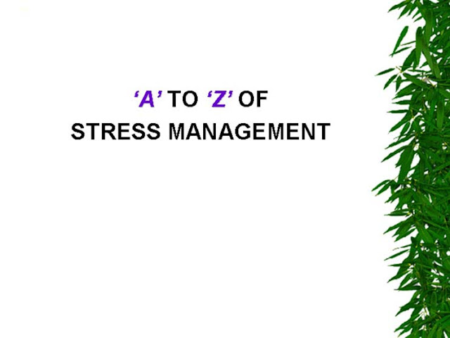 Tips to de - stress