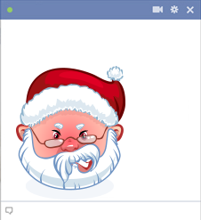 Angry Santa Emoticon