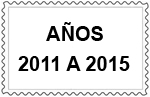 AÑOS 2011 A 2015