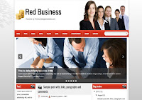 Hazır Firma Web Site Örneği - 01-Red-Business-Blogger-Template-1 - Herşey Dahil 150 tl - 0541 796 23 68