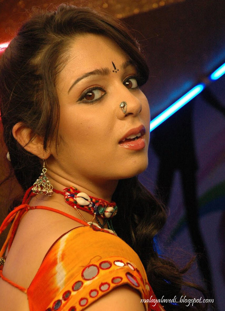 Charmi Hot Sexy Stills in Saree