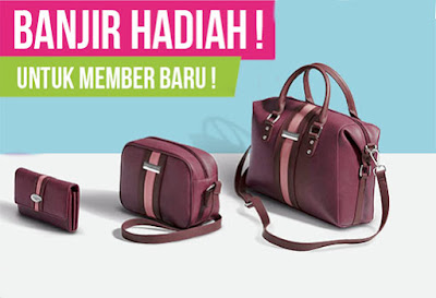 hadiah member baru, member baru, bievenue, member gift, sophie paris