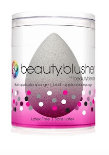 Esponja beautyblush para aplicar el rubor en polvo o en crema