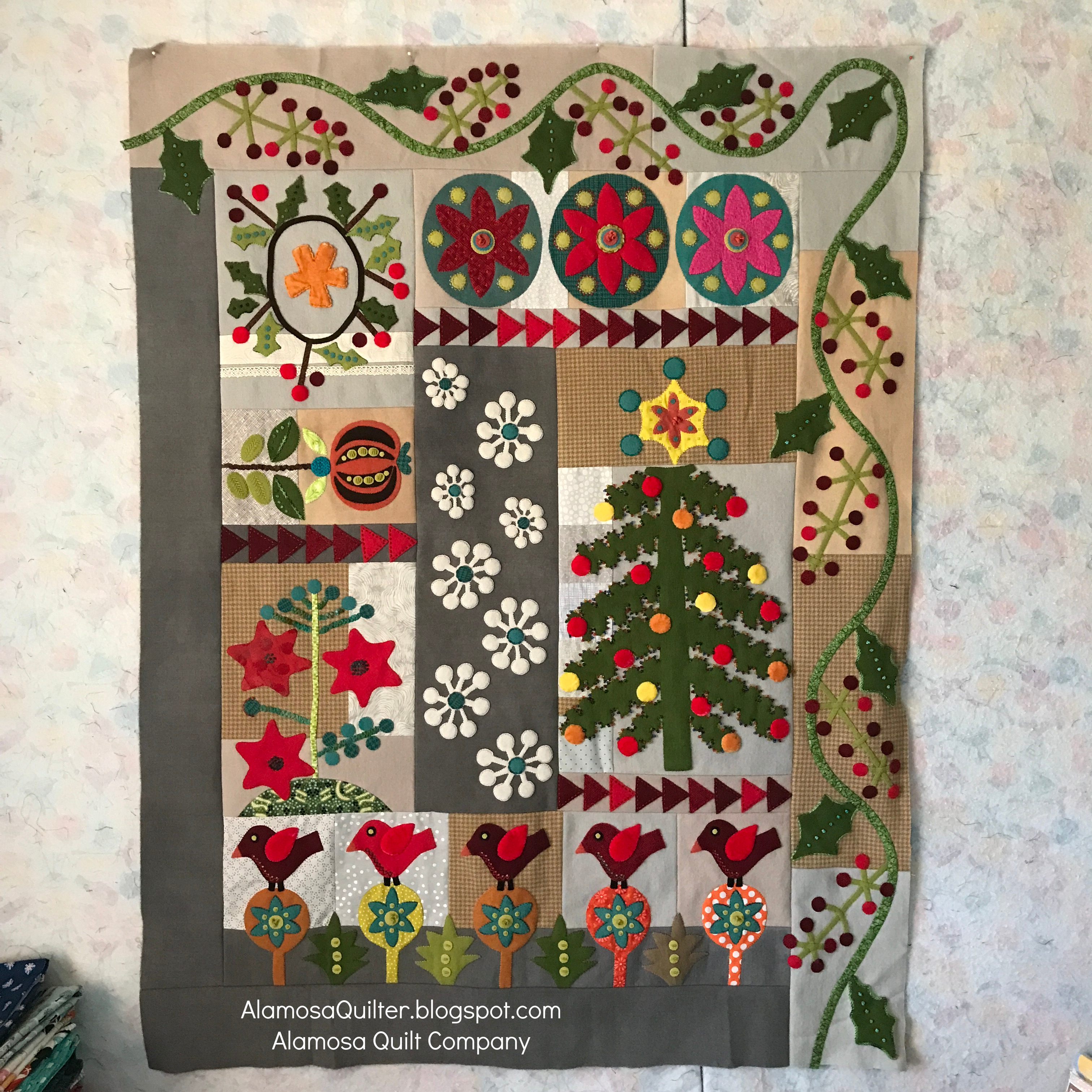 A Sentimental Quilter: Wool Applique