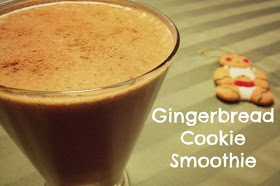 Gingerbread Cookie Smoothie