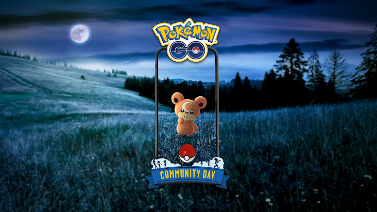 Teddiursa Dia Comunitário Pokémon GO