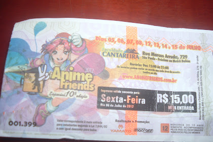 Anime Friends 2012, eu fui!  \o