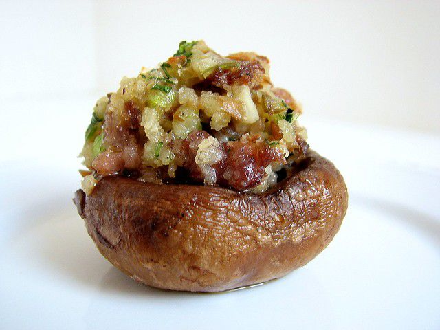 Sausage Stuffed Mushrooms Recipe