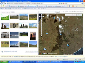 Map and Photos. Web 2.0. Fotos, Mapas y Rutas por la Alhambra, Machu Picchu, Chichen Itza, Isla de Pascua, Cristo Redentor