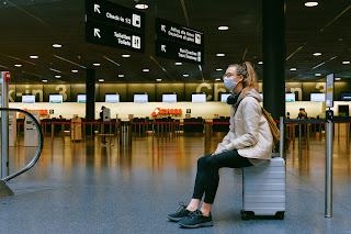 Travelling in An Airport