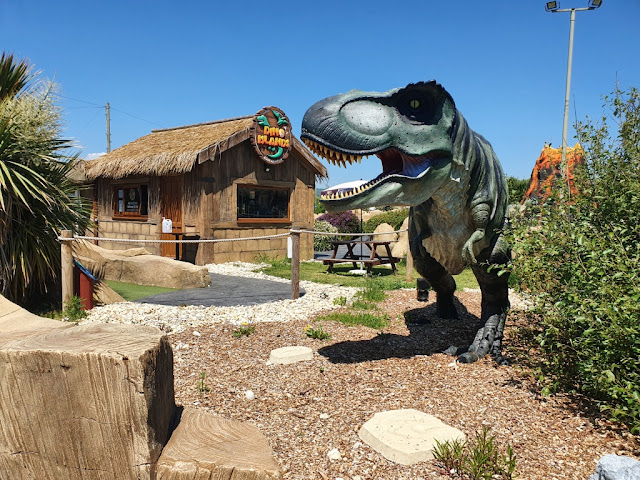 Dino Islands Adventure Golf at Sandham Gardens in Sandown