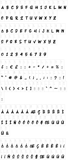 Font Black Rocker