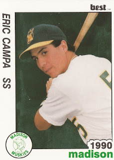 Eric Campa 1990 Madison Muskies card