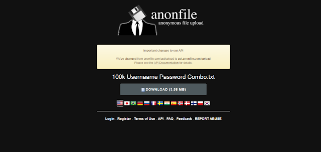 100K PRIVATE USERNAME PASSWORD COMBOS FREE DOWNLOAD