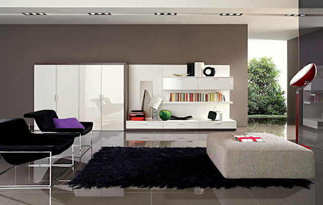 Attractive Contemporary Living Room Design