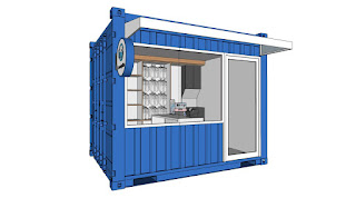 harga sewa/jual container office/cafe baru/bekas reefer 20/40 feet