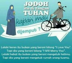 Kata Kata Jodoh Di Tangan Tuhan, Viral!