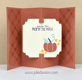 VIDEO: Stampin' Up! Pick of the Patch Gate Fold Pop-Up Card Tutorial