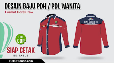 Desain Baju PDH CDR