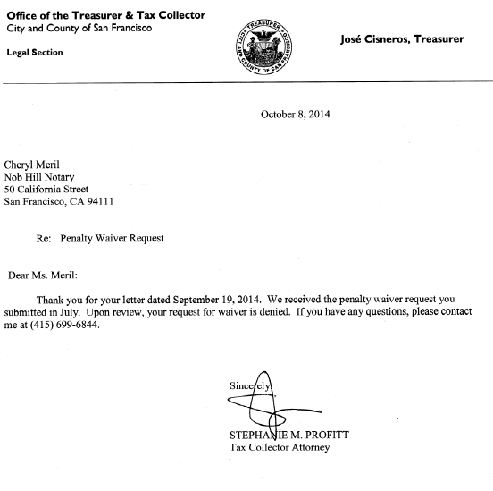 Letter Request To Waive Penalty Charges - Sample late fee ...