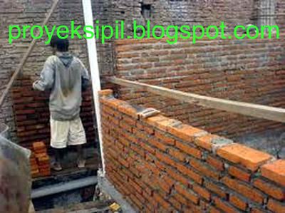 Cara dan Teknis Memasang Batu  Bata  untuk Dinding Rumah 