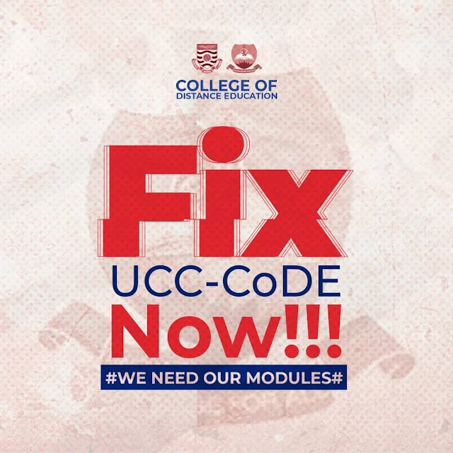 Students of UCC CoDe complain about the poor academic services offered to them