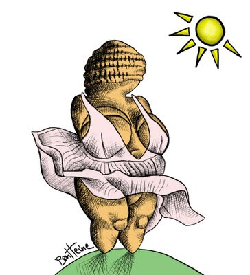 [Dr. Bob's] daughter-in-law had that wonderful Venus of Willendorf shape.