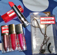 Target haul lippies Maybelline lipstick L'Oreal lipgloss ELF eyelashes