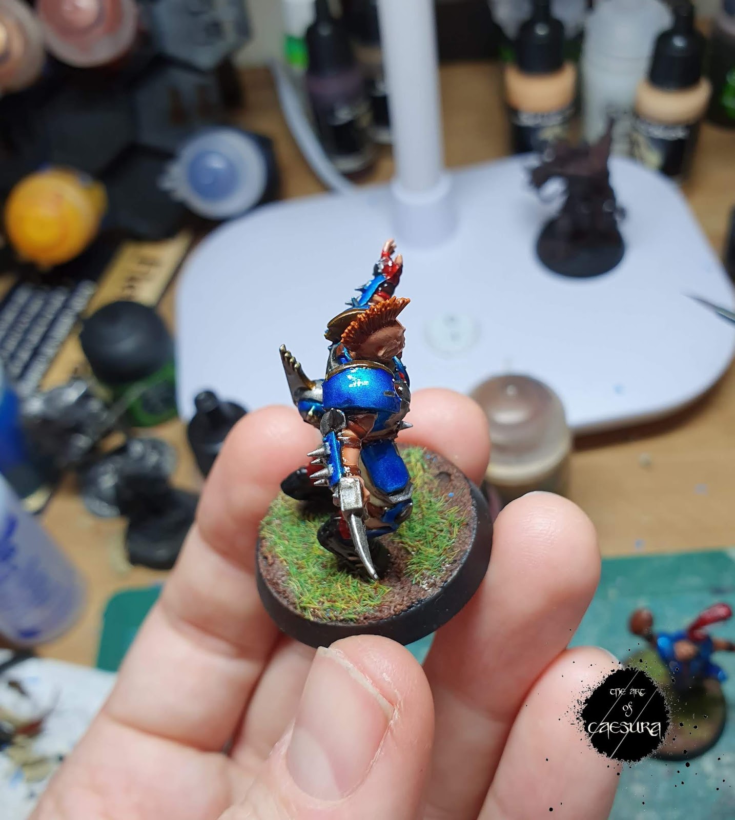 I discover micro sol to apply decals now that I try to switch to freehands  😅 @black.mesa_miniatures.painting : r/Warhammer40k