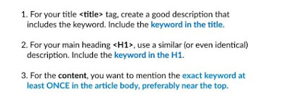 Tips SEO On Page