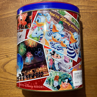 【ディズニーのお土産】TDR　「ミッキー＆フレンズ　チョコレートクランチ　缶」ユーハイム
