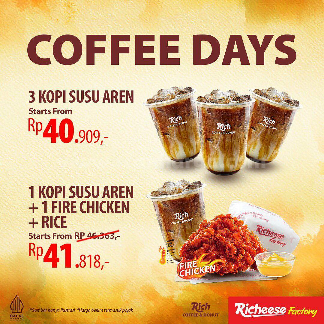 Promo RICHEESE FACTORY COFFEE DAY