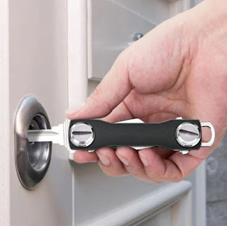 Smart Mini Compact Organizer Keychain