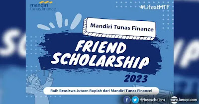 Beasiswa Mandiri Tunas Finance Friend Scholarship 2023
