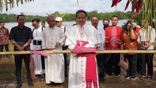 Wabup Sanggau Hadir Misa Syukur Ulang Tahun Imamat Ke-45 Uskup Agung Keuskupan Pontianak