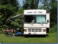 4680 McRae Point Provincial Park our motorhome in site #138