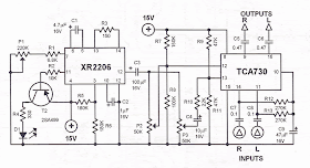  Tremolo Effect Circuit Diagram