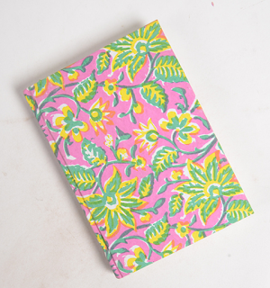 Block Printed Diary