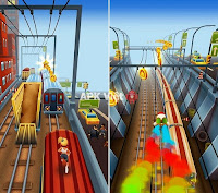 Subway Surfers v1.6 APK: game phiêu lưu mạo hiểm cho android (mod)