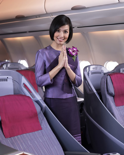 Cabin Crew Photos: Thai Airways Flight Attendant