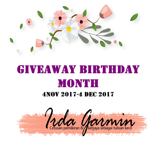  Giveaway Pertama Dari Blog IrdaGarmin