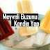 Göz Kamaştıran 5  Meyveli buz Tarifi