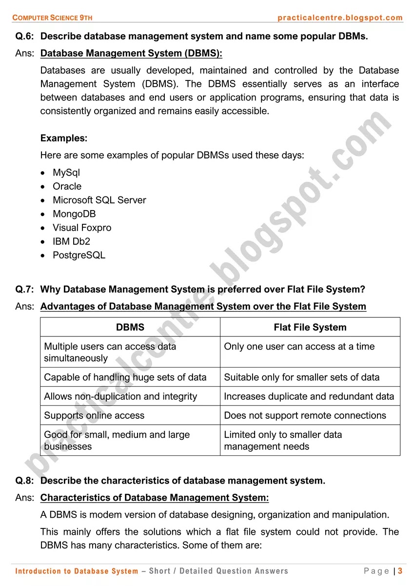 introduction-to-database-system-short-and-detailed-question-answers-3