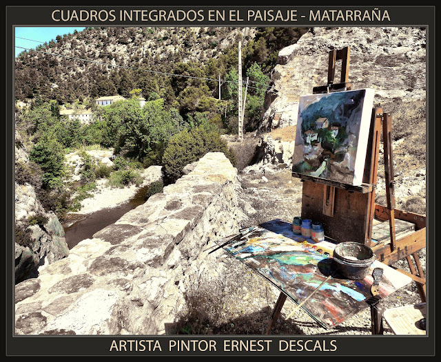 MATARRAÑA-BECEITE-MATARRANYA-CUADROS-PINTURA-PAISAJE-RIO-TERUEL-FOTOS-ARTISTA-PINTOR-ERNEST DESCALS-