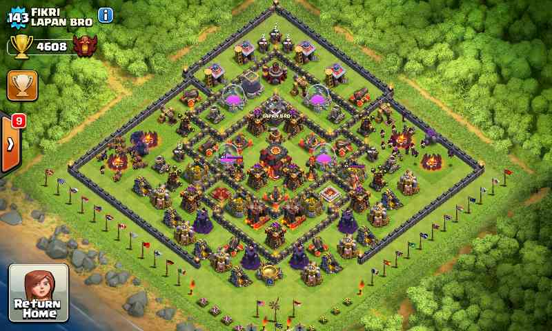 Clash Of Clans 7.156.5 APK MOD HACK - Dhika-Share