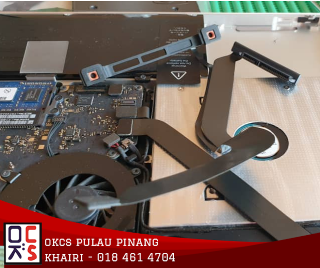 SOLVED : KEDAI REPAIR LAPTOP BAYAN BARU | MASALAH TAK DAPAT MASUK DESKTOP MACBOOK PRO 13 A1278