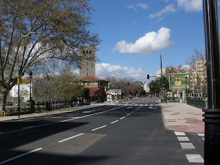 Puente de America Zaragoza carril bici