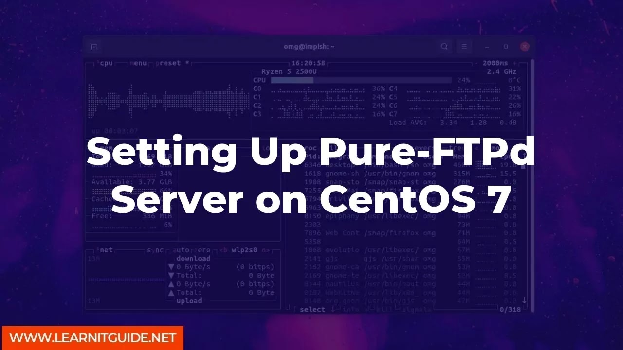 Setting Up Pure-FTPd Server on CentOS 7