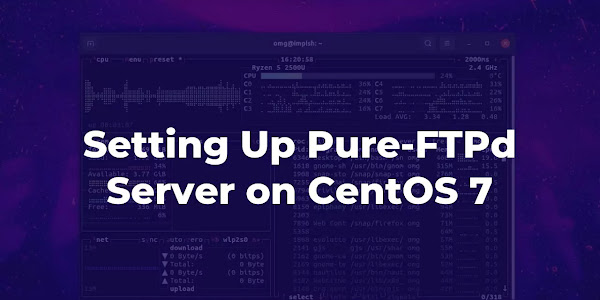 Setting Up Pure-FTPd Server on CentOS 7